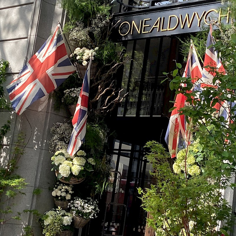 One Aldwych, a catercall customer in Covent Garden London.