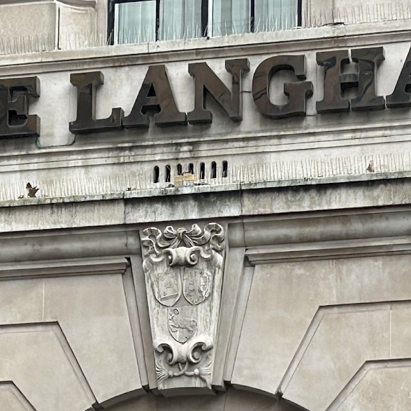 Catercall provides kitchen equipment service to the Langham Hotel in Portland Place London.