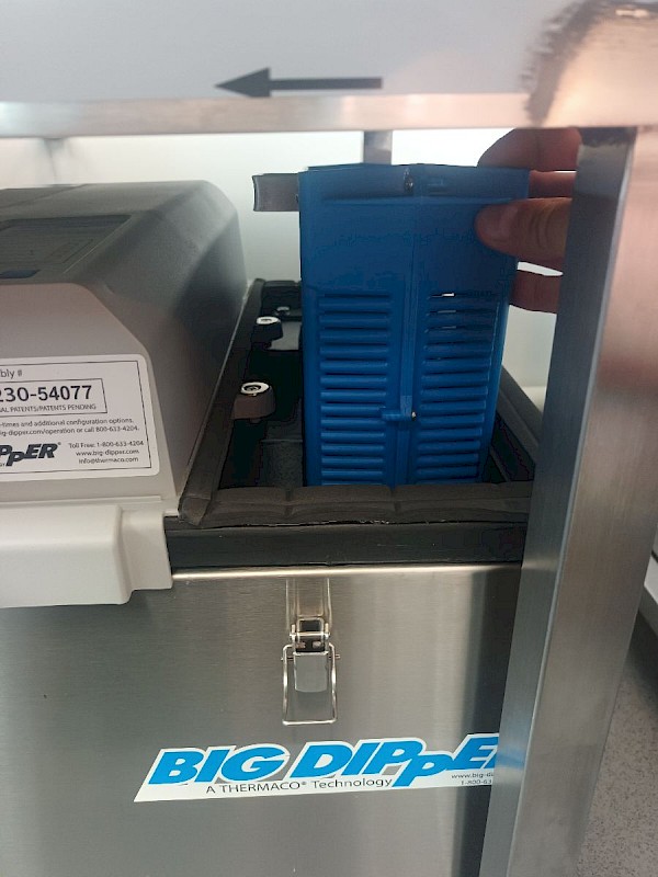 Big Dipper Grease Removal Unit Installation at Cannon Street, London