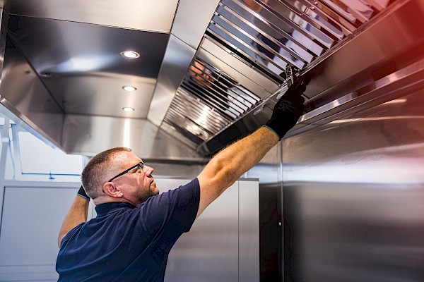 Extraction and Ventilation at Catercall Ltd for Commercial Kitchens